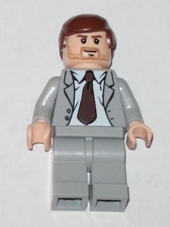 LEGO Minifigure-Indiana Jones - Gray Suit-Indiana Jones / Last Crusade-IAJ039-Creative Brick Builders